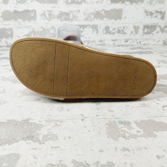 Life Stride Holiday Cork Silver Summer Sandal V341 - Picture 8 of 14